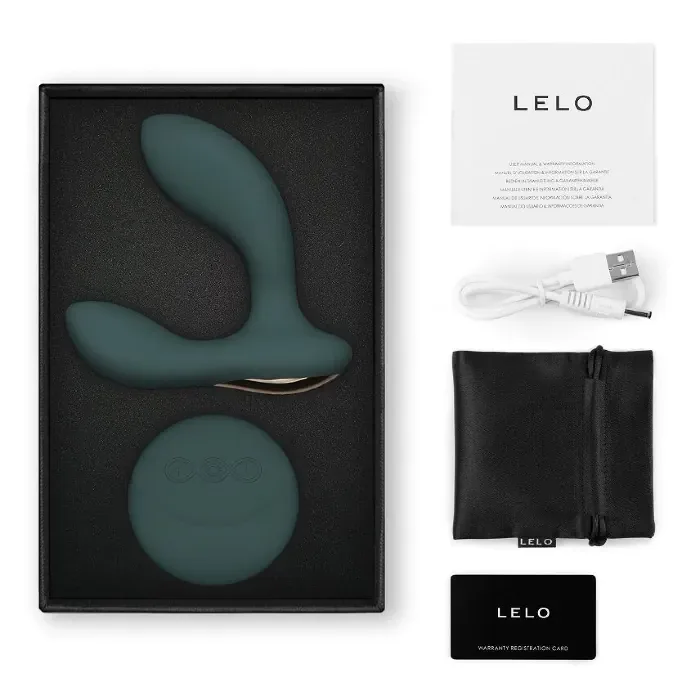Масажер простати LELO Hugo 2 Remote Green — фото 3