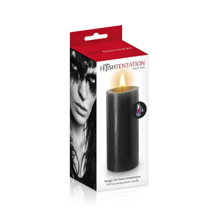 БДСМ свічка Fetish Tentation SM Low Temperature Candle Black — фото 4