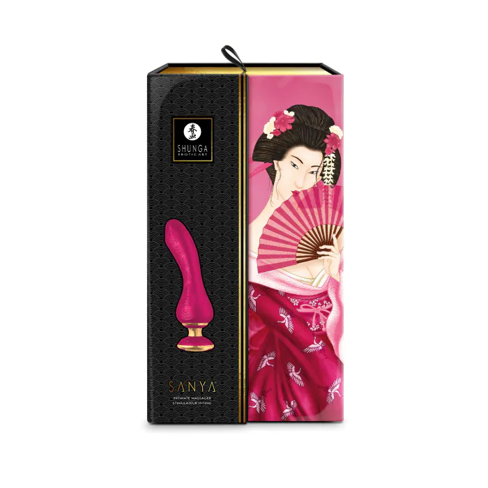 Вібратор для точки G Shunga Sanya Raspberry — фото 7
