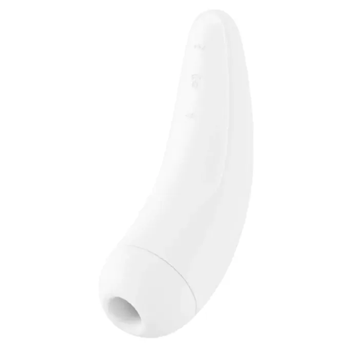 Satisfyer Curvy 2+ White кліторальний вакуумний стимулятор