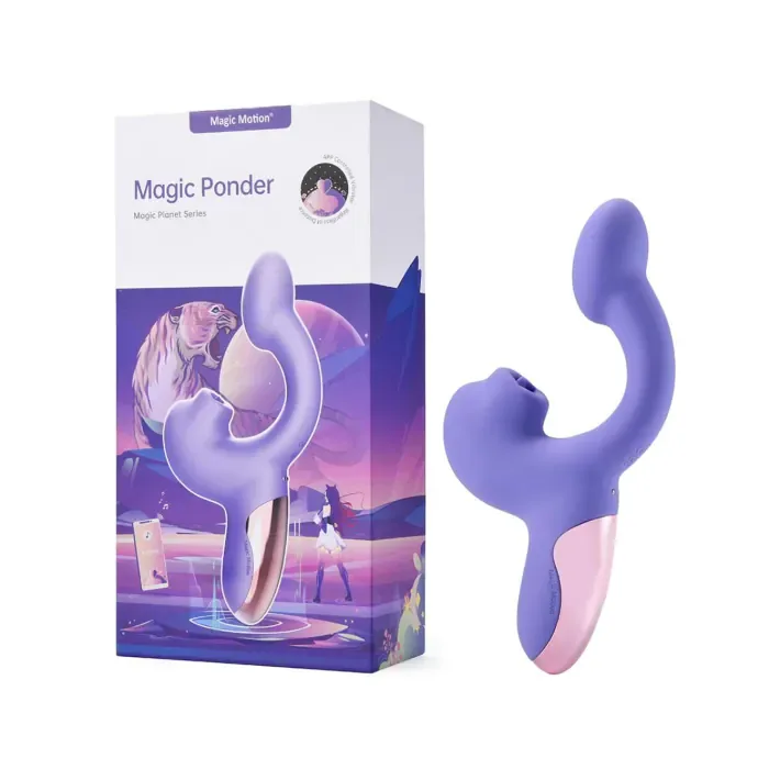 Смарт-вібратор Magic Motion Ponder Purple — фото 7