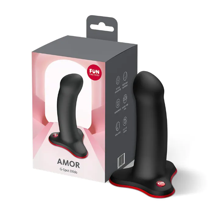 Фалоімітатор Fun Factory Amor Black — фото 9