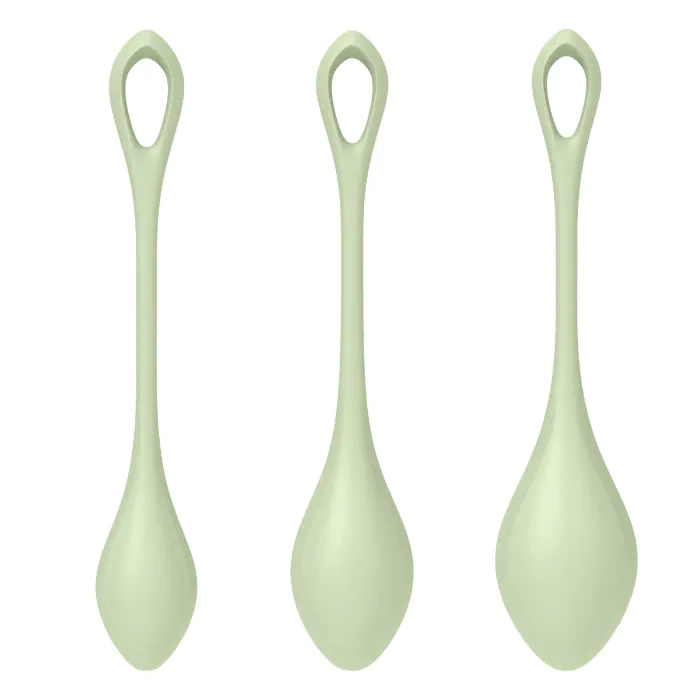 Вагінальні кульки Satisfyer Yoni Power 2 Light Green — фото 3
