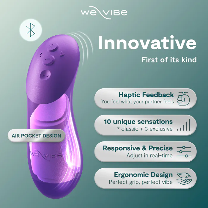 Парний смартвібратор We-Vibe Chorus Pro Cosmic purple — фото 35