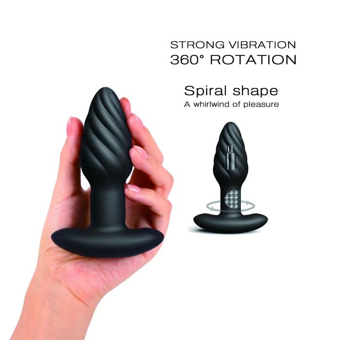 Анальна вібропробка Dorcel Spin Plug — фото 2