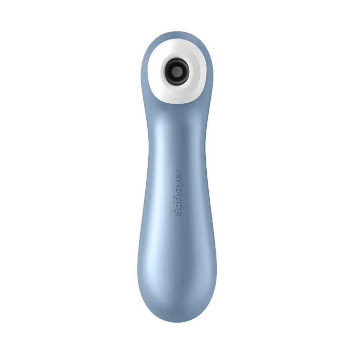 Вакуумний вібратор Satisfyer Pro 2+ Vibration Generation 2 Blue — фото 11