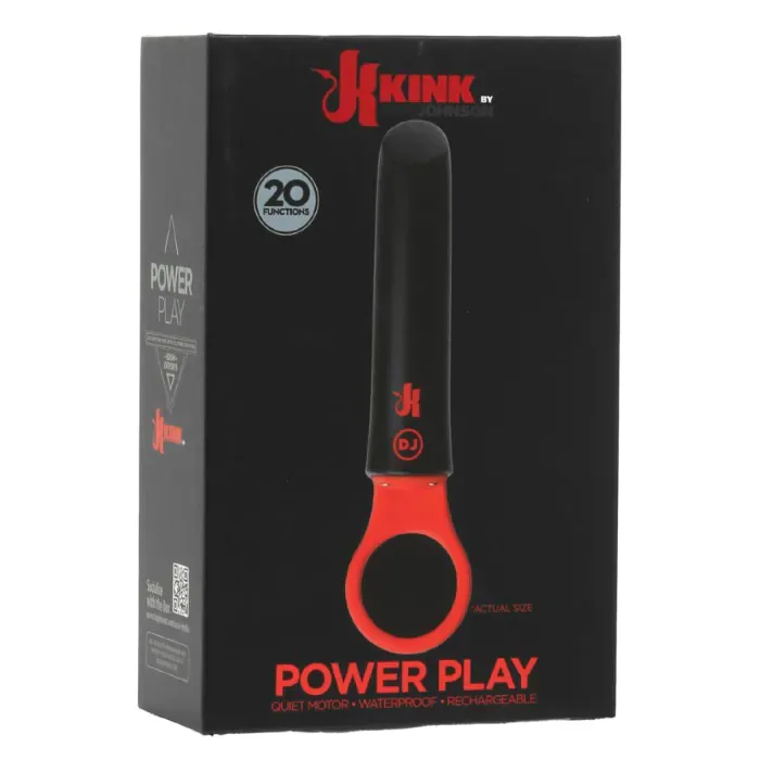 Вібратор Doc Johnson Kink - Power Play with Silicone Grip Ring — фото 2