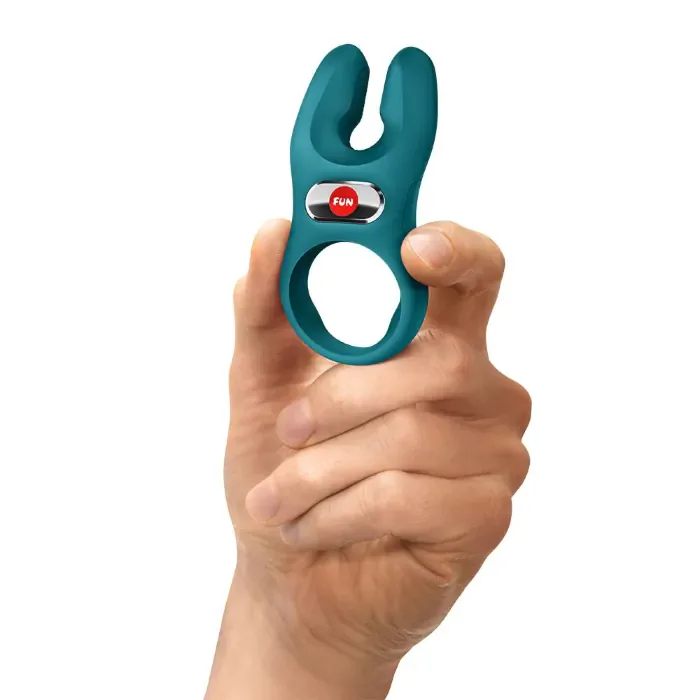 Віброкільце Fun Factory NŌS Pro Bottle Green — фото 6