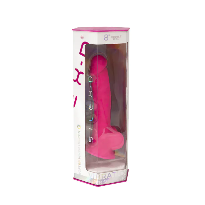 Вібратор з дистанційним керуванням Silexd Model 1 Vetus Vibro Pink 8" — фото 9