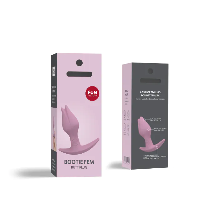 Анальна пробка Fun Factory Bootie Fem rose — фото 9