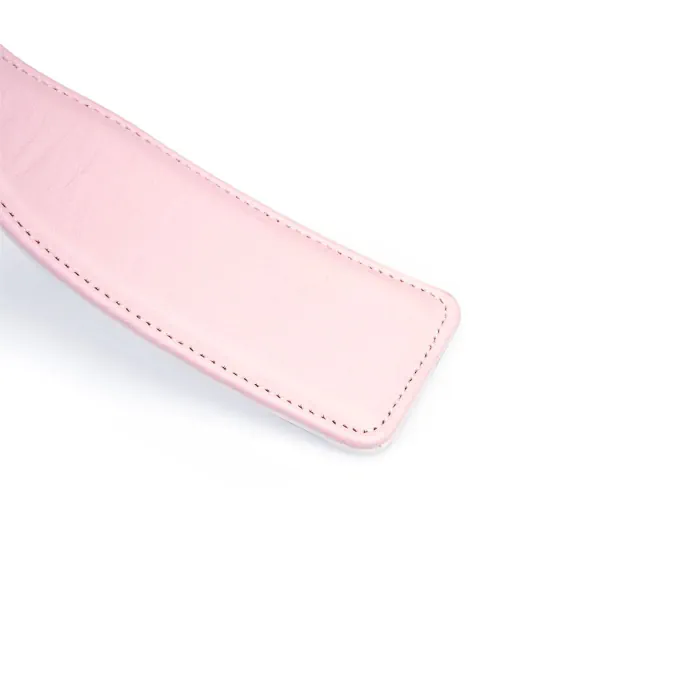 Паддл Liebe Seele White & Pink Leather Paddle — фото 3