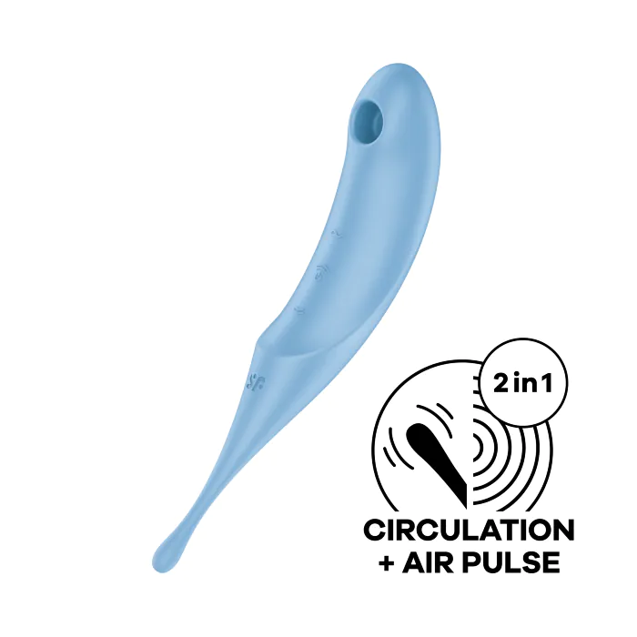 Стимулятор Satisfyer Twirling Pro blue