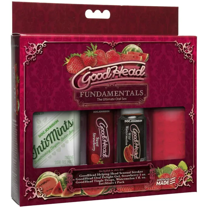 Набір для мінету Doc Johnson GoodHead Fundamentals Kit — фото 2
