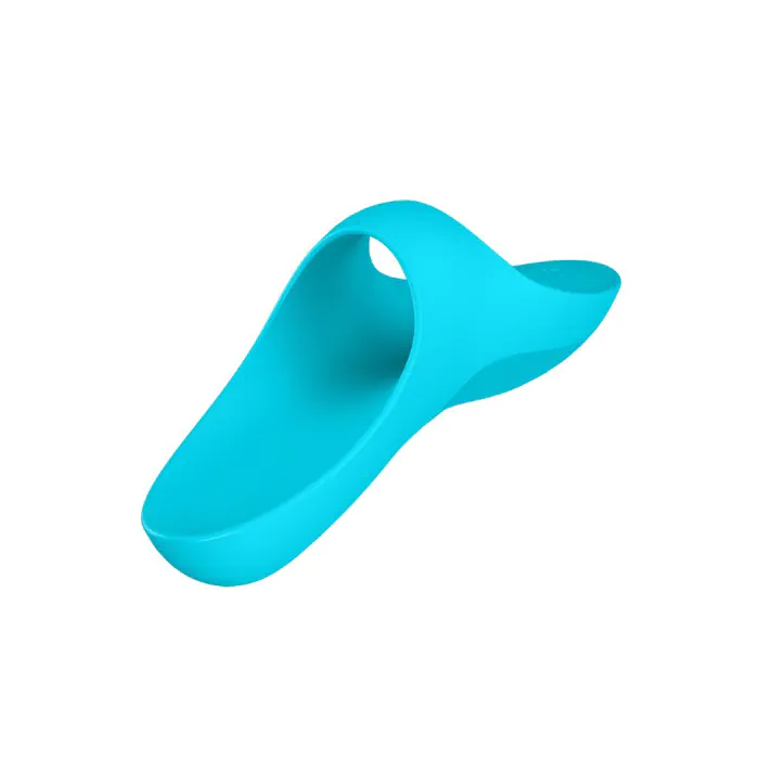 Вібратор на палець Finger Vibrator Satisfyer Teaser light blue — фото 5