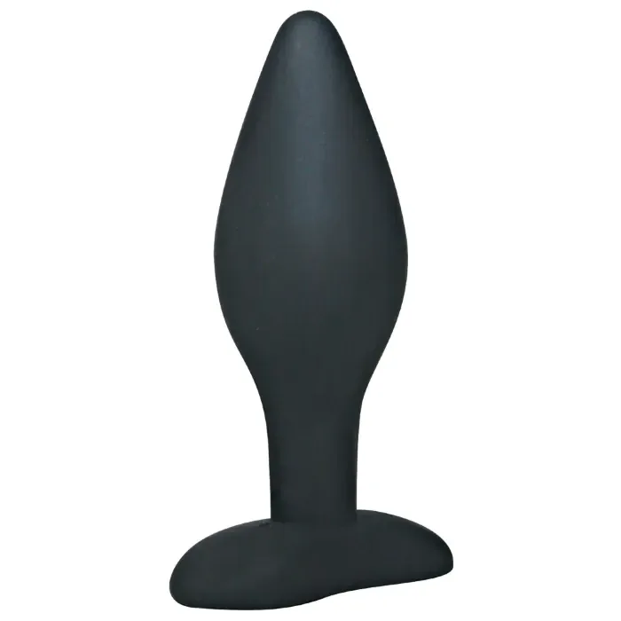 Анальна пробка Black Velvets Silicone Butt L — фото 2