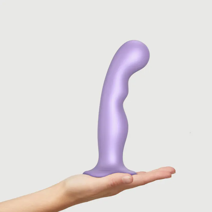 Насадка для страпона Strap-On-Me Dildo Plug P&G Lilas Metallic XL — фото 2