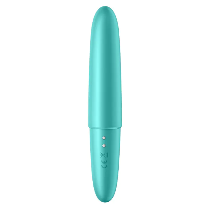 Вібратор для клітора Ultra Power Bullet 6 Turquoise — фото 5