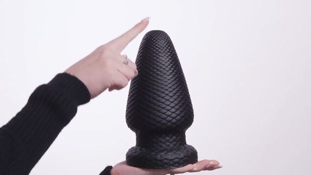 Анальна пробка BUTTR Cold Blooded Scaled Butt Plug — фото 6