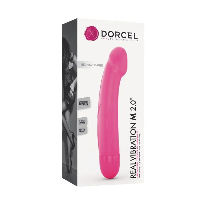 Вібратор Dorcel Real Vibration M Magenta 2.0 — фото 2