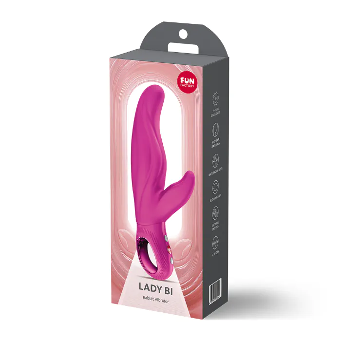 Вібратор Fun Factory Lady Bi Magenta — фото 8
