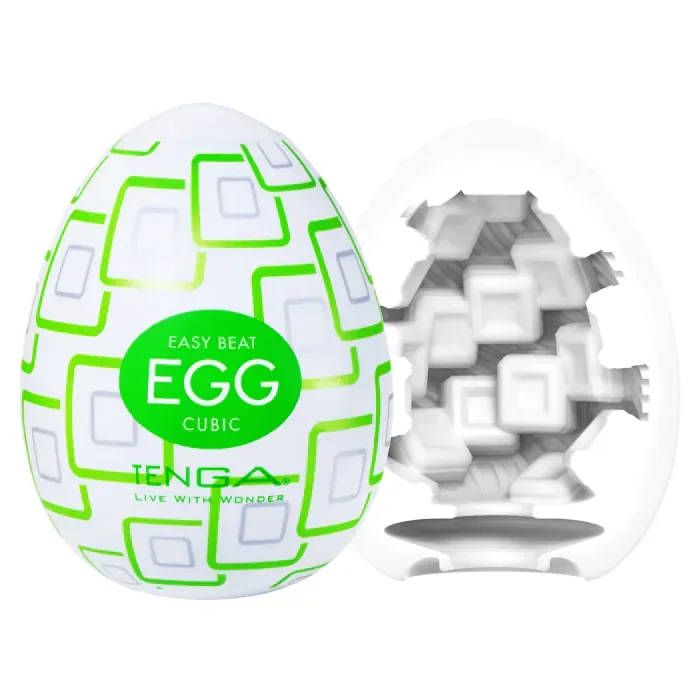 Мастурбатор-яйце Tenga Egg Cubic — фото 2