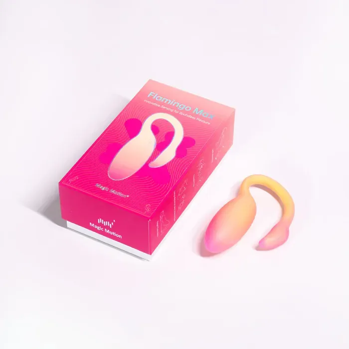 Смарт-віброяйце Magic Motion Flamingo Max Orange — фото 13