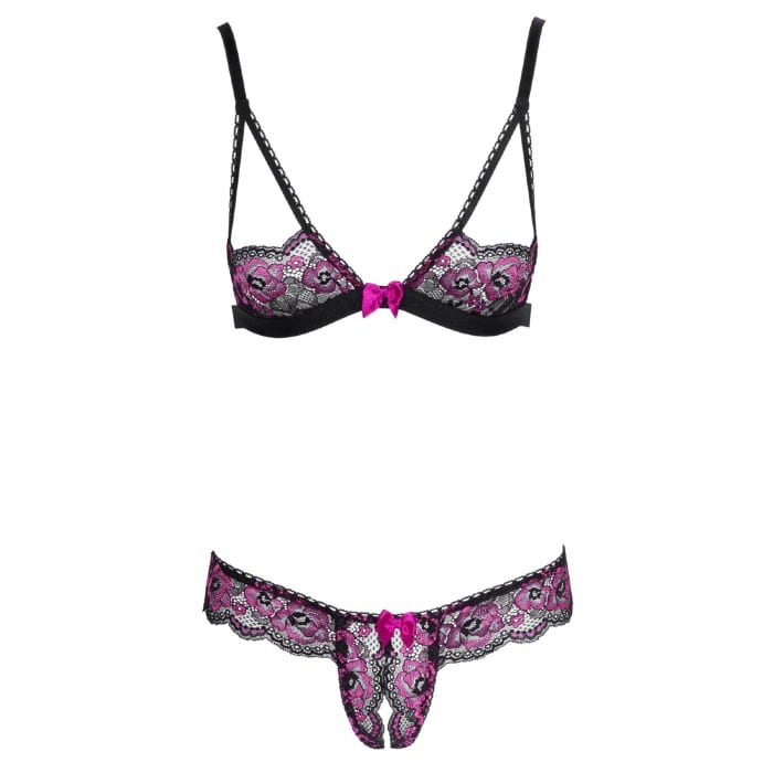 Комплект Bra Set Black Cottelli — фото 14