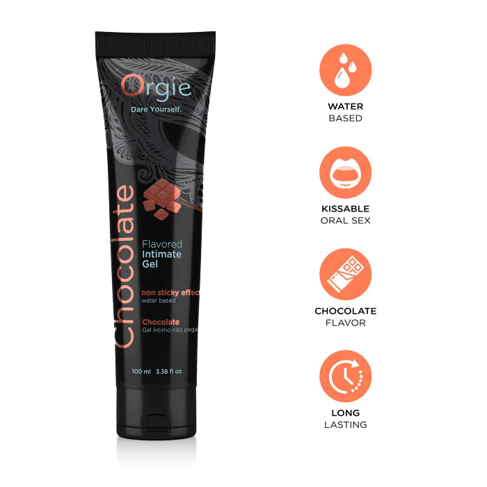 Лубрикант на водній основі Orgie Lube Tube Chocolate 100 мл — фото 3