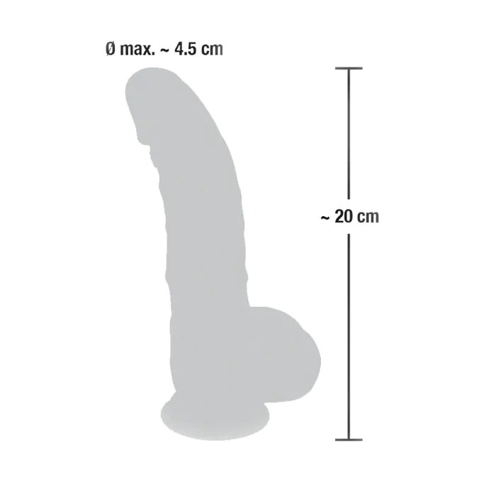 Фалоімітатор Medical Silicone 20 см — фото 8