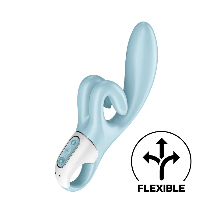 Вібратор кролик Satisfyer Touch me light blue