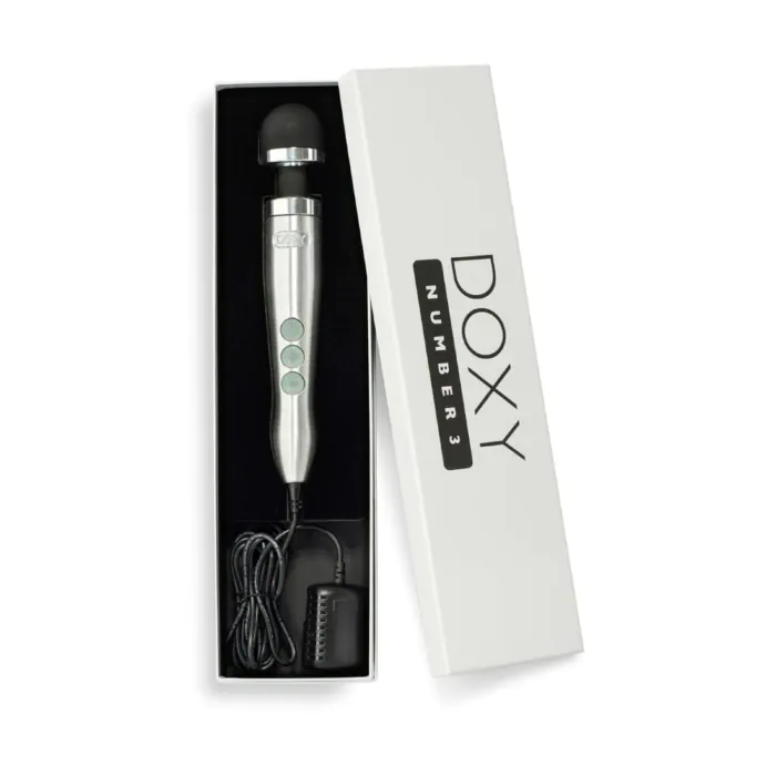 Вібромасажер DOXY Number 3 Silver