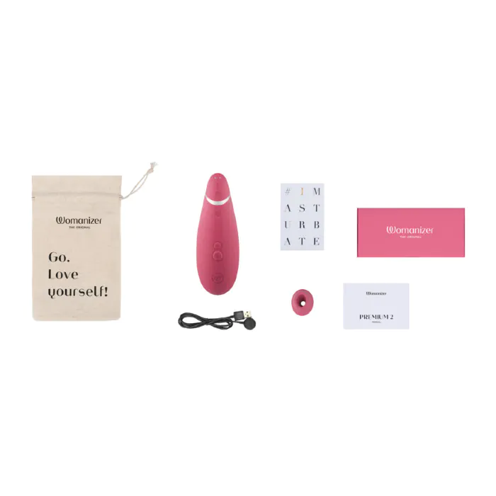 Стимулятор Womanizer Premium 2 Raspberry — фото 10