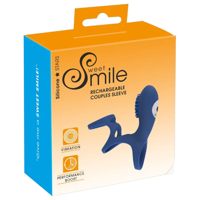 Насадка для пар Sweet Smile Rechargeable Couple Sleeve — фото 9