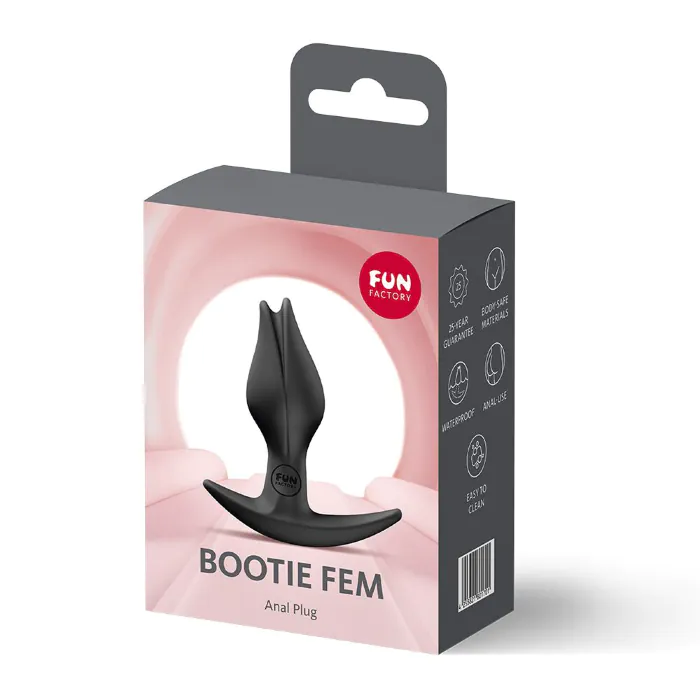Анальна пробка Fun Factory Bootie Fem Black — фото 7