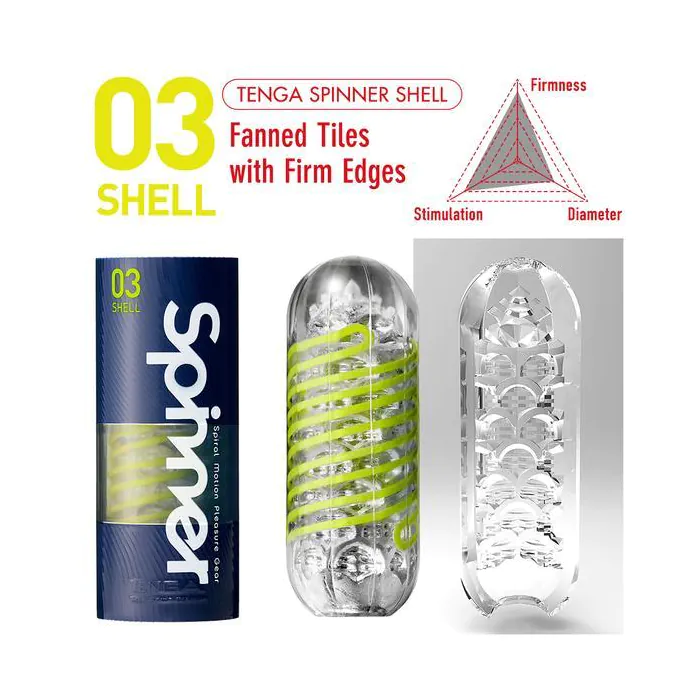 Мастурбатор Tenga Spinner Shell — фото 4