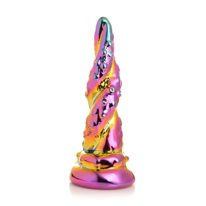 Фалоімітатор Creature Cocks Enchanting Rainbow Glass Dildo