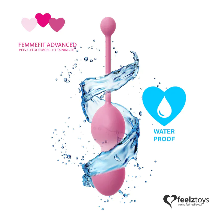 Набір вагінальних кульок FeelzToys FemmeFit Advanced — фото 6