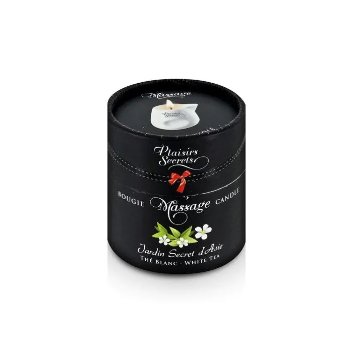 Масажна свічка Plaisir Secret White Tea 80 мл — фото 3