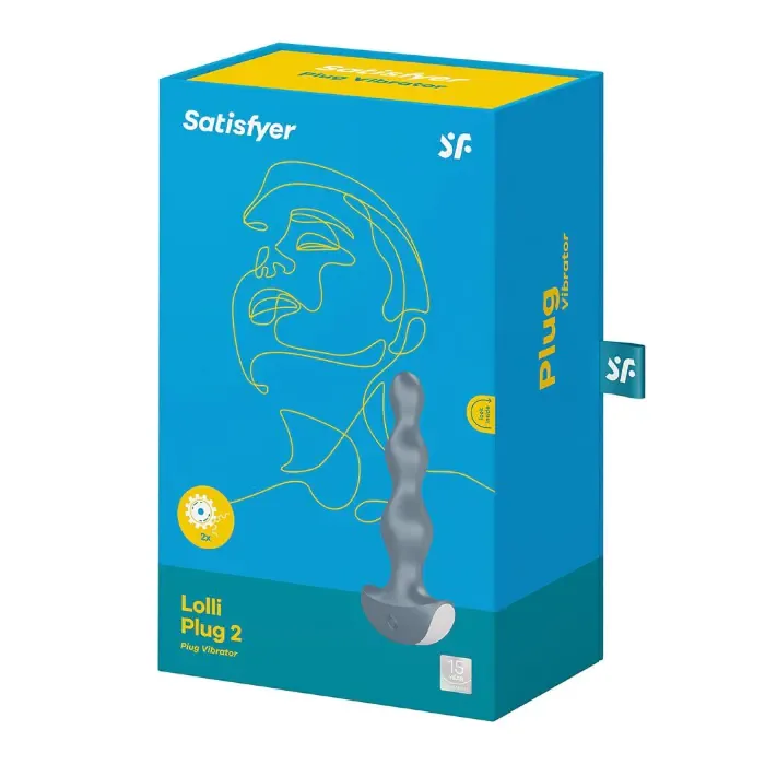Анальний стимулятор Satisfyer Lolli-Plug 2 Gray — фото 6