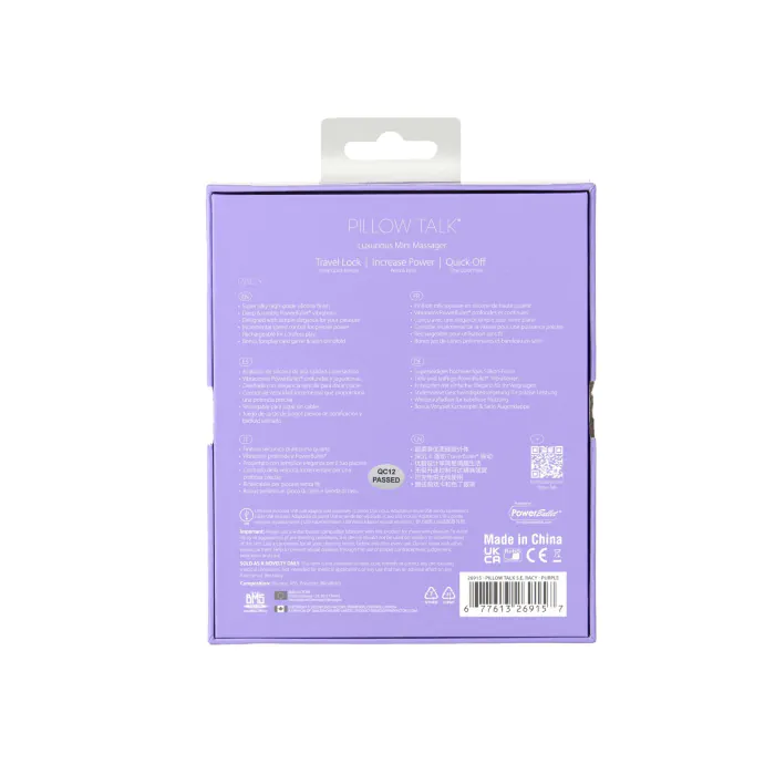 Вібратор Pillow Talk Racy Purple Special Edition — фото 11