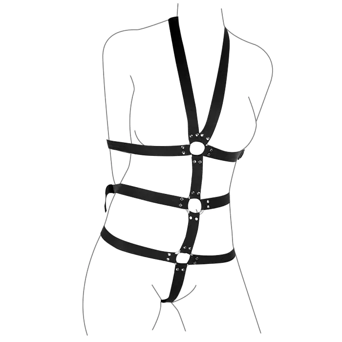 Набір для фіксації Art of Sex BDSM Fixation Black Night Simple — фото 3