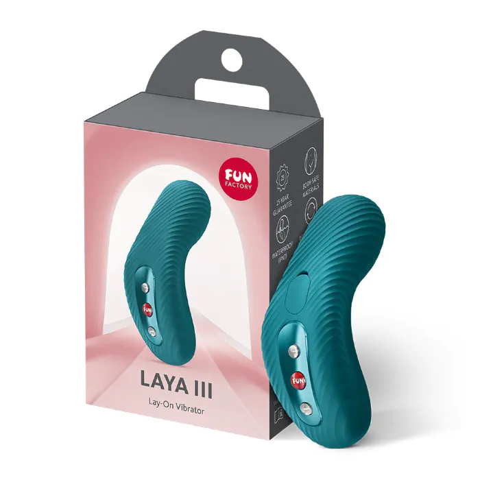 Накладний вібратор Fun Factory Laya III Bottle Green — фото 6