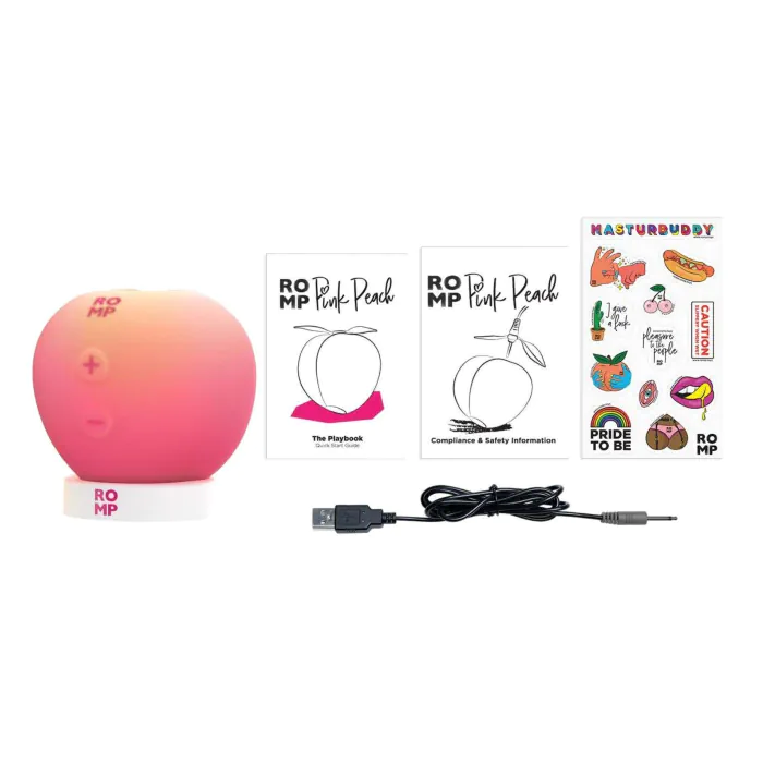 Cтимулятор ROMP Pink peach — фото 7