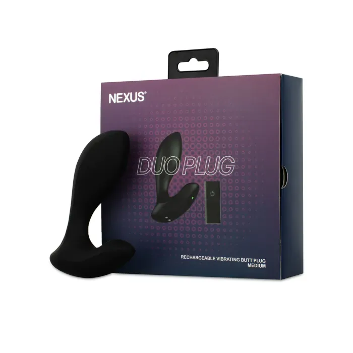 Анальна вібропробка Nexus Duo Plug Medium — фото 2