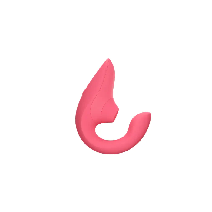 Вібратор кролик з вакуумною стимуляцією Womanizer Blend Vibrant Rose — фото 7