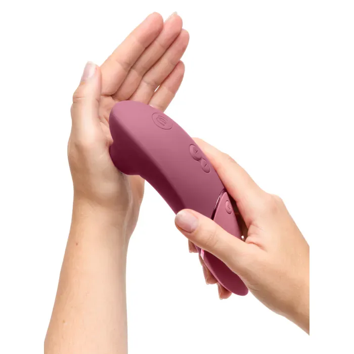 Вакуумний кліторальний стимулятор Womanizer Next Dusky Pink — фото 11