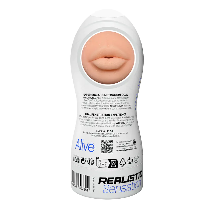 Мастурбатор Alive Maxi Flex L Oral — фото 2