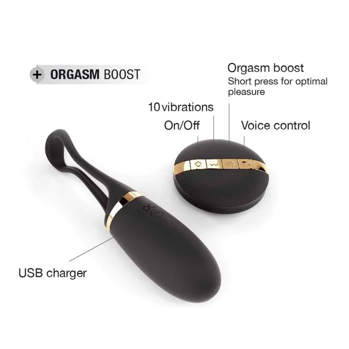 Віброяйце Dorcel Secret Delight Gold — фото 6