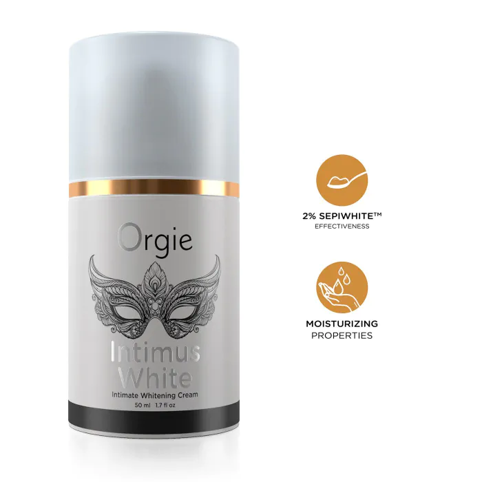 Збудливий гель з ефектом освітлення шкіри Orgie Intimus White — фото 3