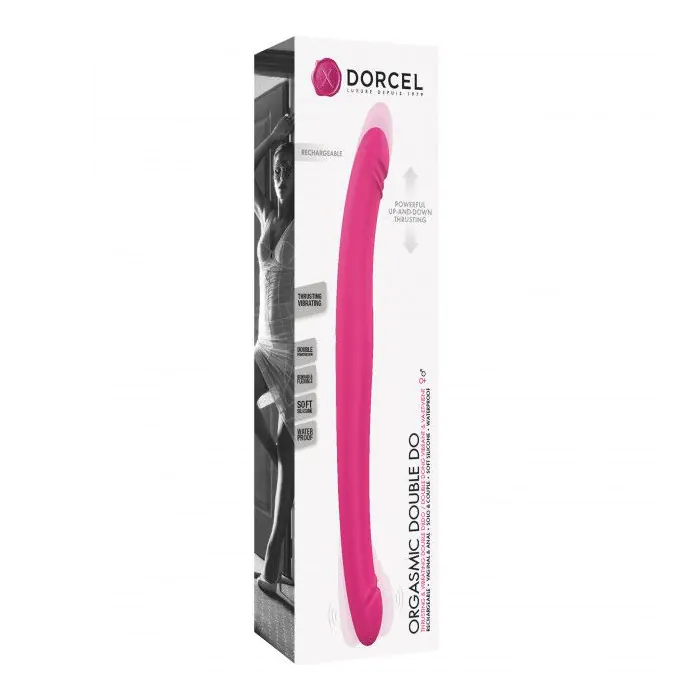 Вібратор-пульсатор двосторонній Dorcel ORGASMIC DOUBLE DO — фото 8